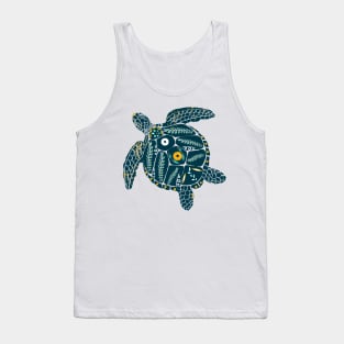 Tribal Sea Turtle Tank Top